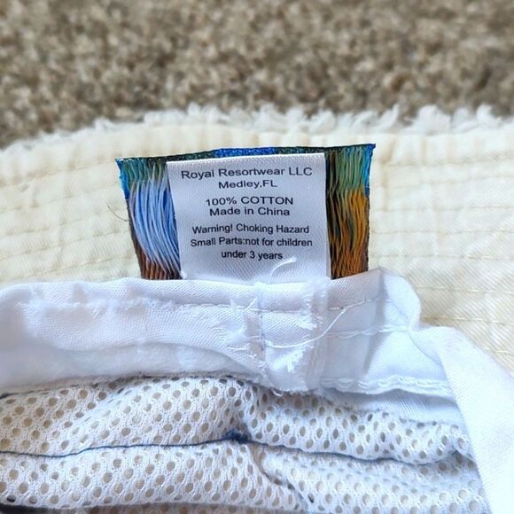 Brand New Venice, Florida 100% Cotton Kids‎ Size Large Bucket Hat With String - Picture 11 of 11